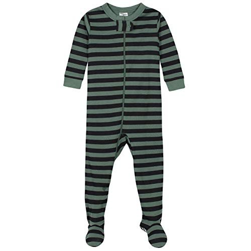 Gerber Baby Boys' 2-Pack Footed Pajamas
