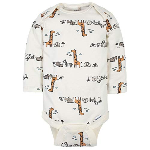 Gerber Baby Boys' 6-Pack Long-Sleeve Onesies Bodysuit