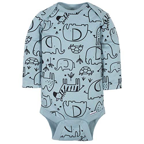 Gerber Baby Boys' 6-Pack Long-Sleeve Onesies Bodysuit