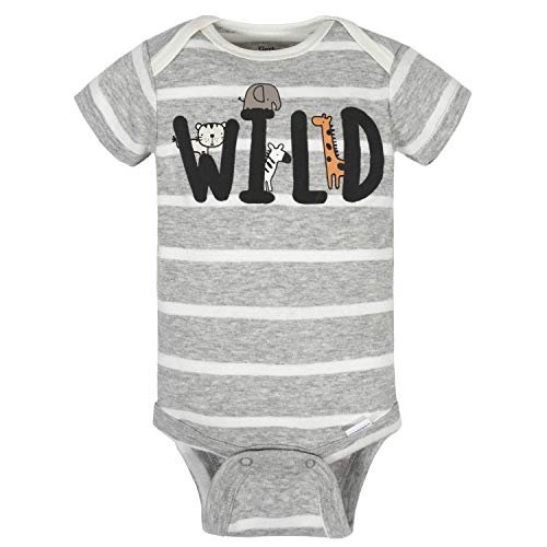 Gerber Baby Boys' 8-Pack Short Sleeve Onesies Bodysuits