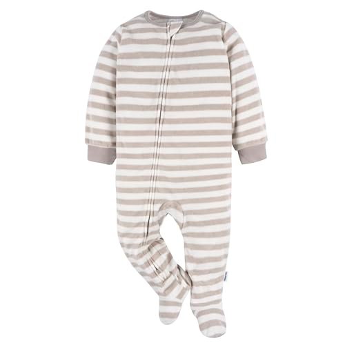Gerber Baby Flame Resistant Fleece Footed Pajamas 2-pack