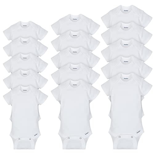 Gerber Baby Girls' 15 Piece Onesies Bodysuit Multi Size Pack