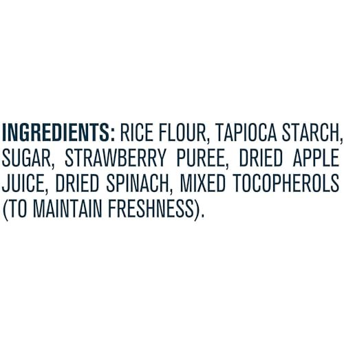 Gerber Snacks for Baby Teethers, Strawberry Apple Spinach, 1.7 oz Box (12 Pack)