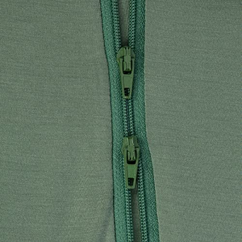 GUISBY Rayon Baby Footed Pajamas with Mitten Cuffs, 2 Way Zipper Long Sleeve Sleepers 4-pack
