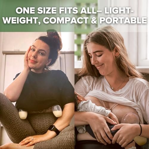 haakaa Manual Breast Pump for Breastfeeding, Silicone, Clear 4oz/100ml