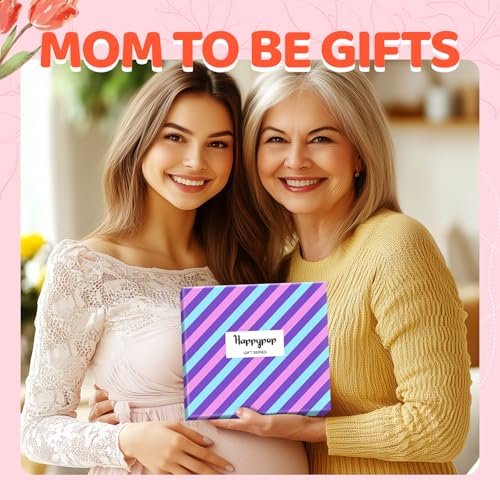 HAPPYPOP Maternity Gifts for New Mom - Pregnancy Socks for Expecting Mothers on Mothers Day