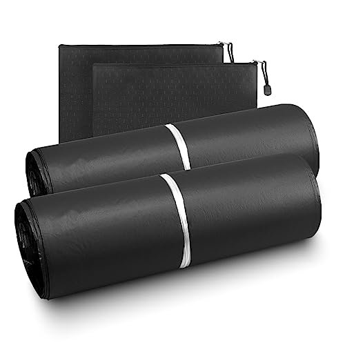 Incontinence Pad Disposal Bags pack of 200,Black Adult Diaper Disposal Bags 9.84 x 13.78inches Opaque Disposable Incontinence Bags for Incontinence Underwear,Adult Diapers(with 2pcs Storage Bag)