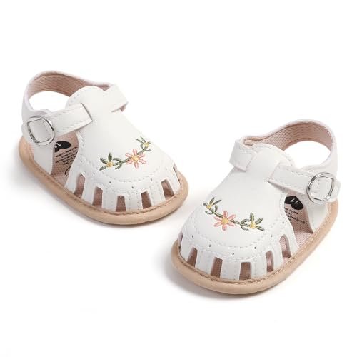 Infant Baby Boys Girls Sandals Summer Baby Wedding Dress Flat Shoes Newborn Crib Shoes First Walkers Prewalkers Shoes