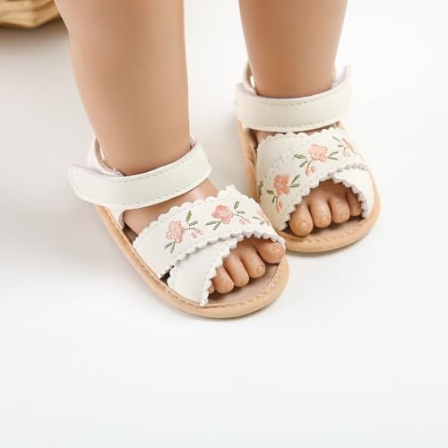Infant Baby Boys Girls Summer Sandals Party Wedding Dress Flats Shoes Newborn Crib Shoes First Walkers Prewalkers 0-18 Months