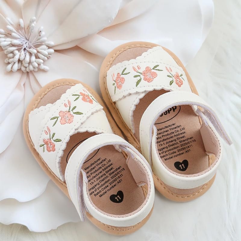 Infant Baby Boys Girls Summer Sandals Party Wedding Dress Flats Shoes Newborn Crib Shoes First Walkers Prewalkers 0-18 Months