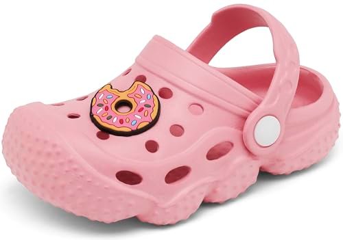 INMINPIN Kids Girls Boys Clogs Garden Shoes Toddler Slides Sandals Children Water Shower Beach Pool Slippers Indoor Outdoor