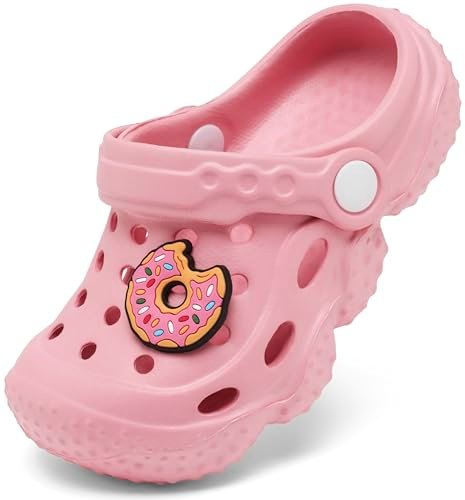 INMINPIN Kids Girls Boys Clogs Garden Shoes Toddler Slides Sandals Children Water Shower Beach Pool Slippers Indoor Outdoor