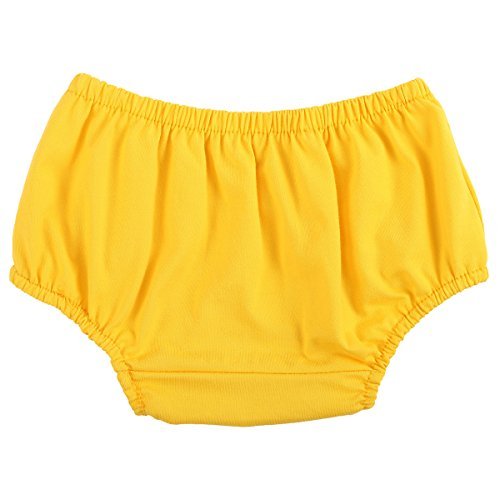 IWEMEK Baby Girls Boy 1st 2nd Birthday Cake Smash Cotton Basic Diaper Cover Nappy Bloomers Shorts Briefs Panty PP Underwear