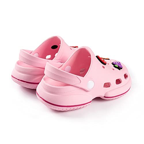 KIDSUN Toddler Kids Boys Girls Cute Garden Clogs Water Sandals Slip On Shoes Slipper Slides Lightweight Outdoor Summer Infant Children Beach Pool Play Shoes (Baby/Toddler Kids)
