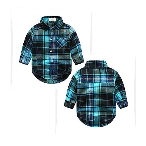 Kimocat Baby Boys Clothing Set Fashion Casual Suit Long Sleeve and Denim Pants