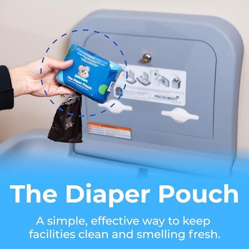 Koala Kare The Diaper Pouch™ - Diaper Disposal Sacks for Koala Baby Changing Stations, 175 Sacks per Cartridge, Model KB160-X6 (6 Pack of Cartridges)