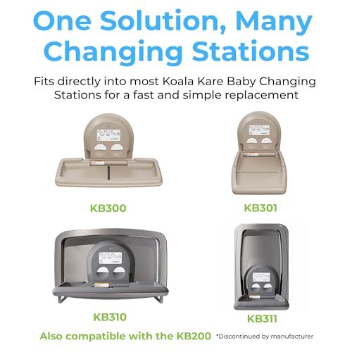 Koala Kare The Diaper Pouch™ - Diaper Disposal Sacks for Koala Baby Changing Stations, 175 Sacks per Cartridge, Model KB160-X6 (6 Pack of Cartridges)