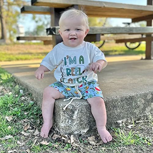 Kupretty Baby Boy Clothes Toddler Summer Outfit Short Sleeve T-Shirt Tee Tops Joggers Casual Shorts 2Pcs Clothing Set