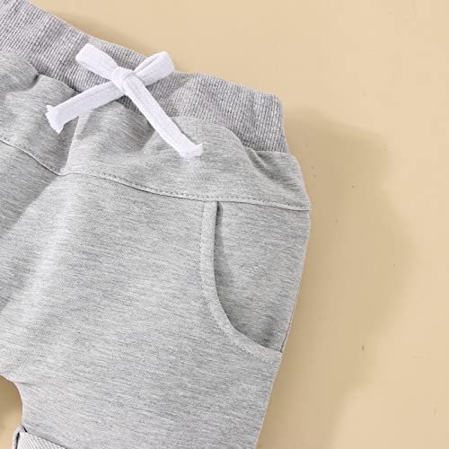 Kupretty Baby Boy Summer Clothes Sleeveless Tank Tops Vest T-Shirt + Casual Shorts Toddler Outfits Set
