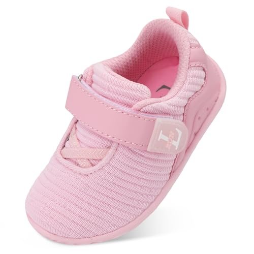 L-RUN Toddler Sneakers Boys Girls Lightweight Shoes Knit Kids Walking Shoes for Indoor Outdoor