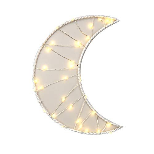 Lambs & Ivy Signature Moon LED Light Up Wall Decor/Wall Hanging