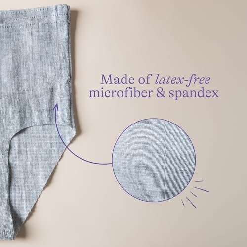 Lansinoh Peace of Mind Leak Protection & Postpartum Kit, 28-Piece Labor and Delivery Essentials with Disposable Underwear, M-L Maternity Pads and Waterproof Bed Mats, Postpartum Essentials