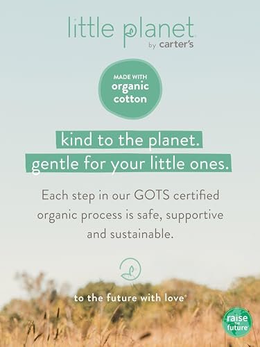 little planet by carter's Baby 1-Piece Pajama Made with Organic Cotton
