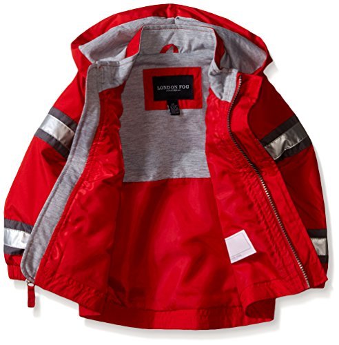 LONDON FOG Baby Boys' Little Man Rain Slicker Raincoat