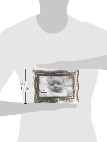 Malden International Designs Ten Little Fingers, Ten Little Toes Pewter Picture Frame, 4x6, Silver