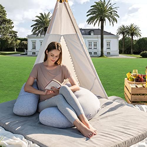 Maternity Pillow U Shape， Pregnancy Pillows for Sleeping， Body Pillow， Full Body Pillow，Back Hip Leg Abdominal Support Soft and Comfortable Maternity Pillow， Pillowcase Removable Easy to Clean……
