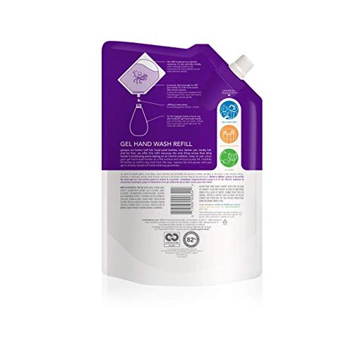 Method Gel Hand Soap Refill, French Lavender, Biodegradable Formula,, 34 Fl Oz (Pack of 1)