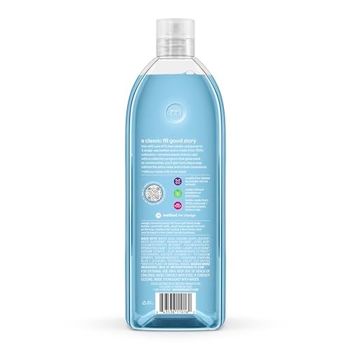Method Gel Hand Soap Refill, Sea Minerals, Biodegradable Formula, 34 Fl Oz (Pack of 1) (Packaging May Vary)