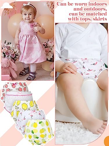 Mixweer 15 Pcs Diaper Covers for Baby Newborn Bloomers Ruffle Shorts Toddler Summer Assorted Panties Shorts Set for Boys Girls (Fresh, For 18-24 Months)