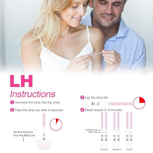 MomMed Ovulation Test Strips, Ovulation and Pregnancy Tests (LH50-HCG20), Includes 50 Ovulation Tests and 20 Pregnancy Tests with 70 Urine Cups, Accurately Track Ovulation and Detect Early Pregnancy