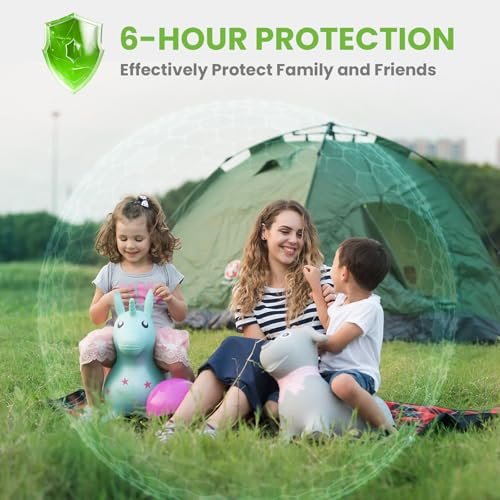 Mosquito Repellent Spray for Body, Made with Plant Essential Oils,Insect Spray Natural Bug Repellent for Skin DEET-Free Travel Size 4Fl Oz (2 Pack)