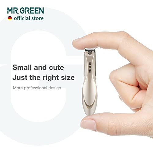 MR.GREEN Baby Safety Nail Clippers Nail Care Clippers Fingernail Cutter Newborn Baby Convenient Nail File Manicure Tools (Parent Child Nail Clipper+Nano Glass File)