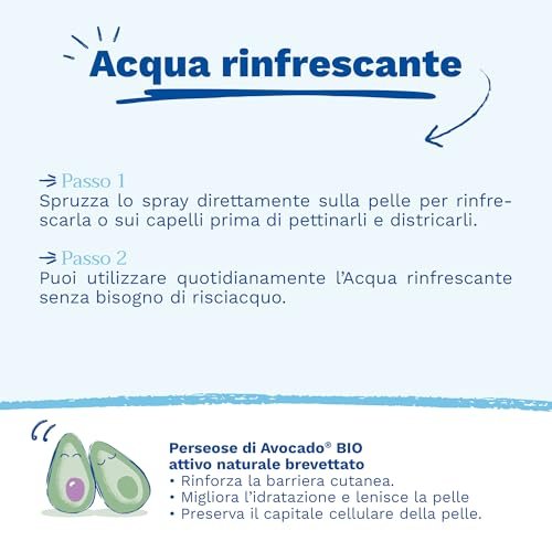 Mustela Baby Hair Styler & Skin Freshener - with Natural Avocado & Chamomile Water - Vegan & Hypoallergenic - 6.76 fl. oz.