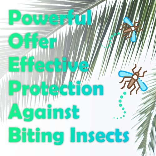 Natural Mosquito Repellent Wipes, DEET Free Insect & Bug Repellent Wipes, Easy to Use, Long Lasting, Travel Sized, 20 Packs