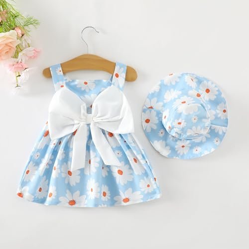 Newborn Infant Baby Girl Dress Toddler Girl Clothes Halter Backless Sleeveless Flower Sundress Summer Dresses for Girl