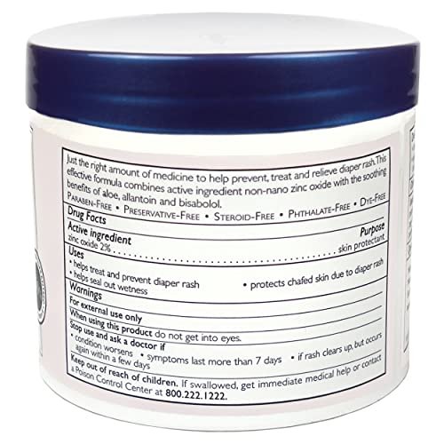 Noodle & Boo The Best Diaper Rash Ointment, Multi Purpose Baby Skin Care Zinc Oxide Ointment For Diaper Rash Prevention, Treatment & Relief, Fragrance Free