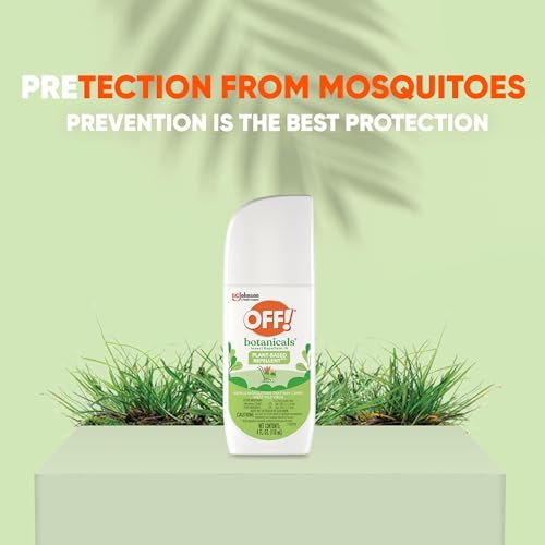 OFF! Botanicals Insect Repellent, Plant-Based Bug Spray & Mosquito Repellent, 4 Oz