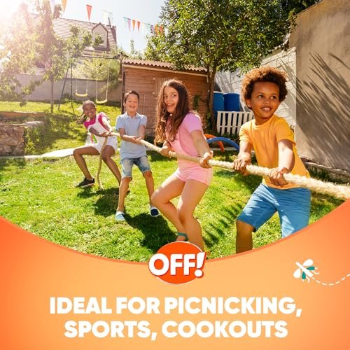 OFF! Family Care Insect & Mosquito Repellent Spritz, Bug Spray Containing 7% DEET, Unscented Repellent with Aloe Vera Protects Against Mosquitoes, 9 Oz