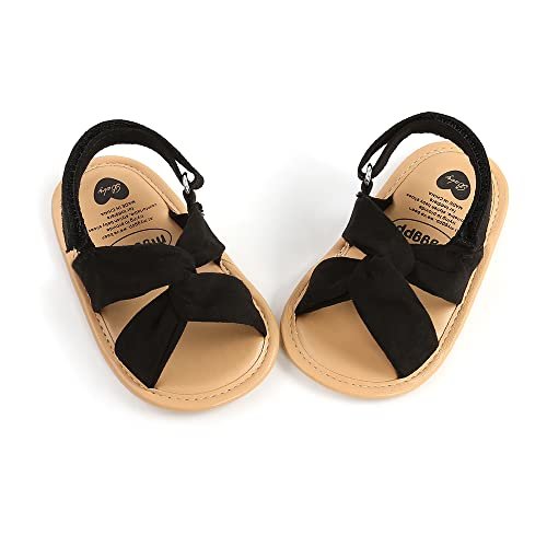Ohwawadi Baby Boys Girls Sandals Soft Sole Summer Infant Wedding Dress Flat Shoes Beach Sandal Newborn Crib Shoes First Walkers