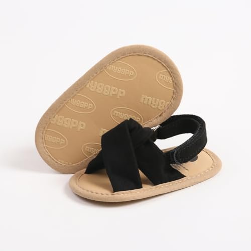 Ohwawadi Baby Boys Girls Sandals Soft Sole Summer Infant Wedding Dress Flat Shoes Beach Sandal Newborn Crib Shoes First Walkers
