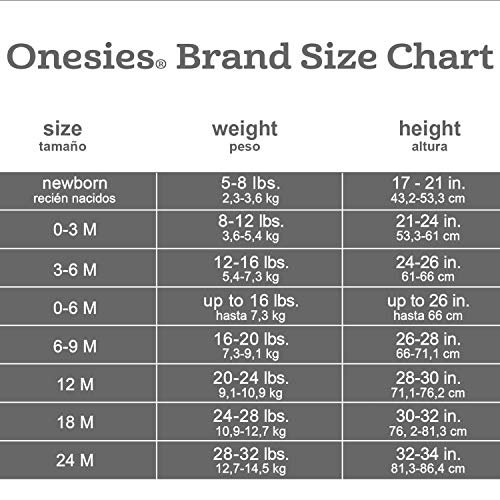 Onesies Brand baby-boys 3-pack Snug Fit One-piece Cotton Pajamas