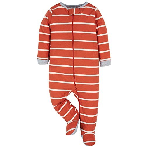 Onesies Brand Baby Boys' 4-Pack Sleep 'N Play Footies
