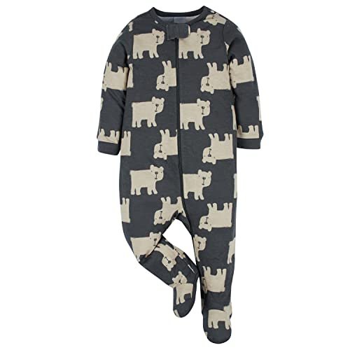 Onesies Brand Baby Boys' 4-Pack Sleep 'N Play Footies
