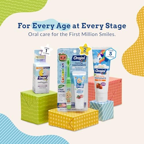 Orajel Baby Daytime & Nighttime Cooling Gels for Teething, Drug - Free, #1 Pediatrician Recommended Brand for Teething*, Two 0.18oz Tubes