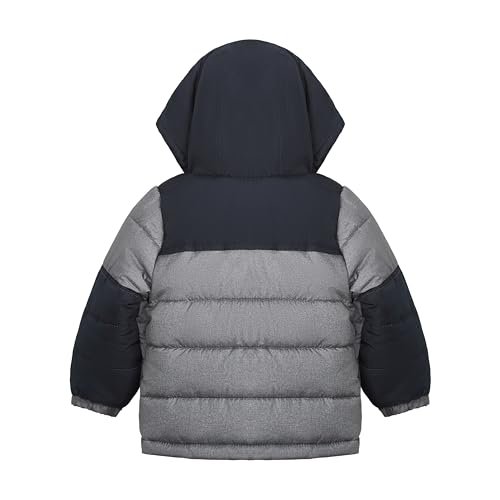 OSHKOSH B'GOSH Baby Boys' Fleece-Lined Hooded Puffer Jacket Winter Coat