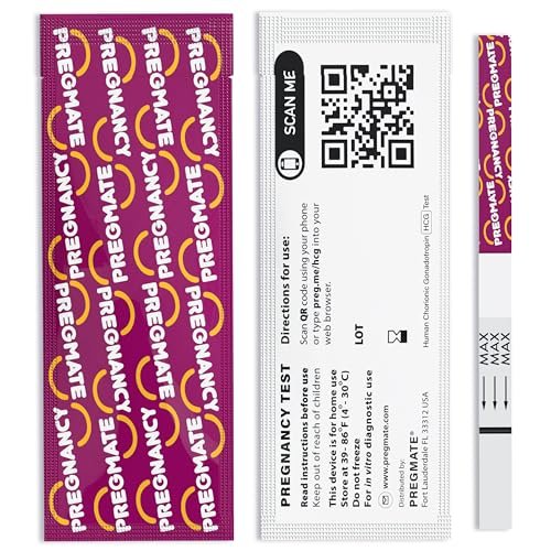 Pregmate 25 Pregnancy Test Strips (25 Count)
